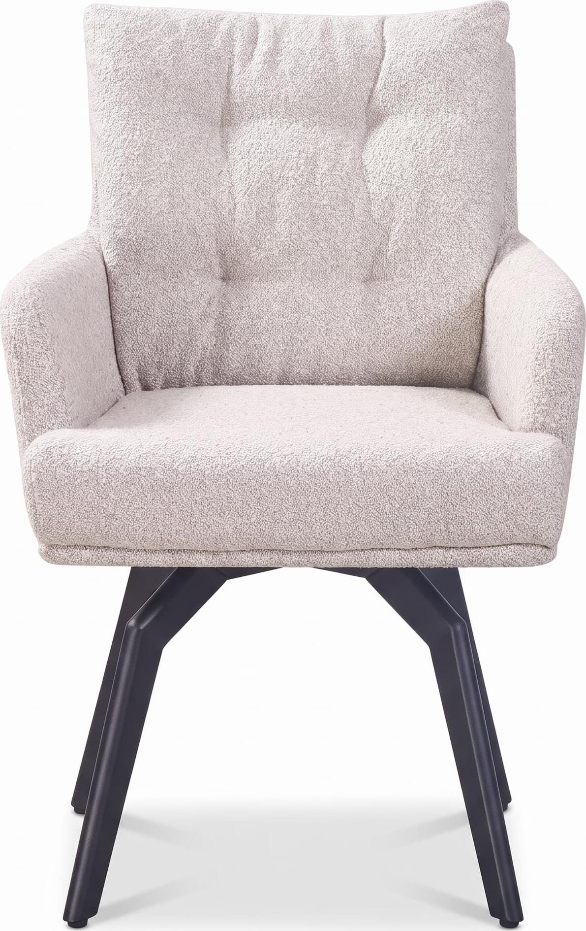 Scaun-fotoliu LUX Modern cu Mecanism Pivotant, Spatar Ergonomic din Material Imbosat si Cadru Metalic, 580x660x880 mm