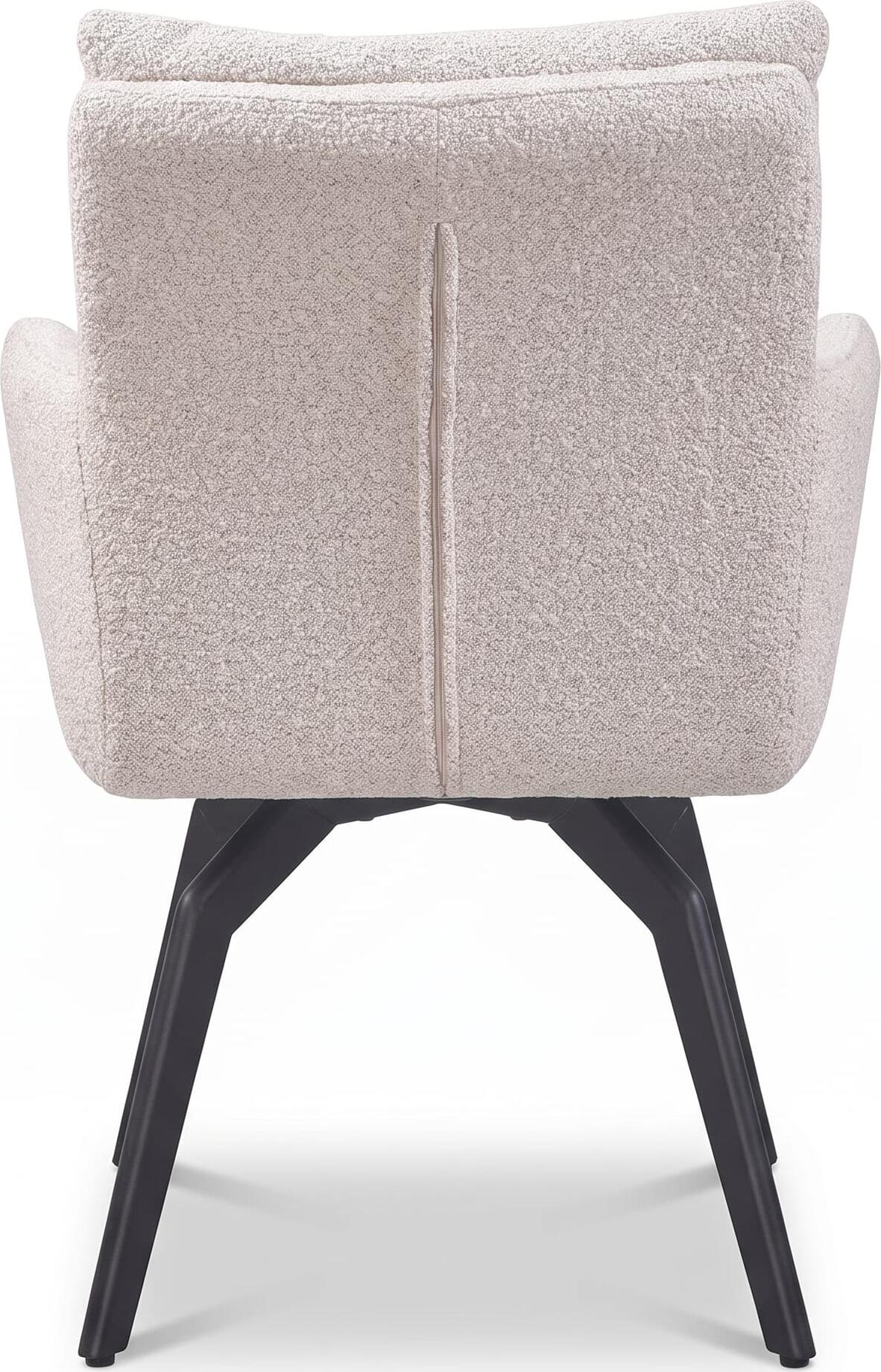 Scaun-fotoliu LUX Modern cu Mecanism Pivotant, Spatar Ergonomic din Material Imbosat si Cadru Metalic, 580x660x880 mm