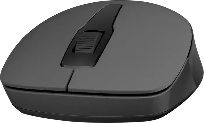 HP 150 Wireless Mouse, Optical Sensor 1600 dpi, Bluetooth and RF USB Connectivity, Ambidextrous, 3 Buttons, Black