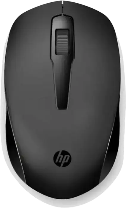 HP 150 Wireless Mouse, Optical Sensor 1600 dpi, Bluetooth and RF USB Connectivity, Ambidextrous, 3 Buttons, Black