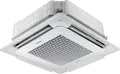 Samsung AC140RN4DKG WindFree Ceiling Cassette Indoor Air Conditioning Unit, 4-Way, Cooling 15.5kW, Heating 18kW, R-32 Refrigerant, White