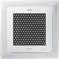 Samsung AC140RN4DKG WindFree Ceiling Cassette Indoor Air Conditioning Unit, 4-Way, Cooling 15.5kW, Heating 18kW, R-32 Refrigerant, White