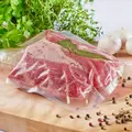 Pungi de vacuum gofrate Dr.Kitchen pentru ambalarea alimentelor, transparente, 25x35 cm, set de 50 piese
