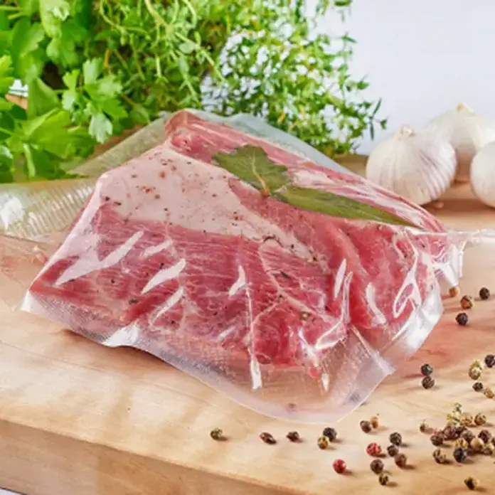 Pungi de vacuum gofrate Dr.Kitchen pentru ambalarea alimentelor, transparente, 25x35 cm, set de 50 piese