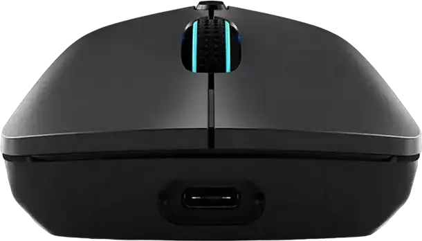 Mouse Gaming Wireless Lenovo Legion M600, Senzor Pixart 3335 16000 DPI, Conectivitate 2.4GHz/Bluetooth/USB-C, Ambidextru, 9 Butoane, RGB, Negru/Gri