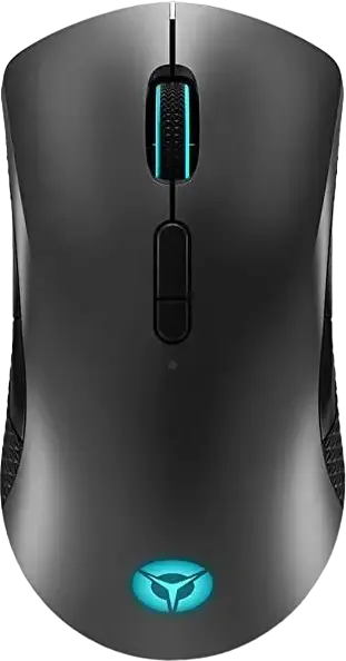 Mouse Gaming Wireless Lenovo Legion M600, Senzor Pixart 3335 16000 DPI, Conectivitate 2.4GHz/Bluetooth/USB-C, Ambidextru, 9 Butoane, RGB, Negru/Gri