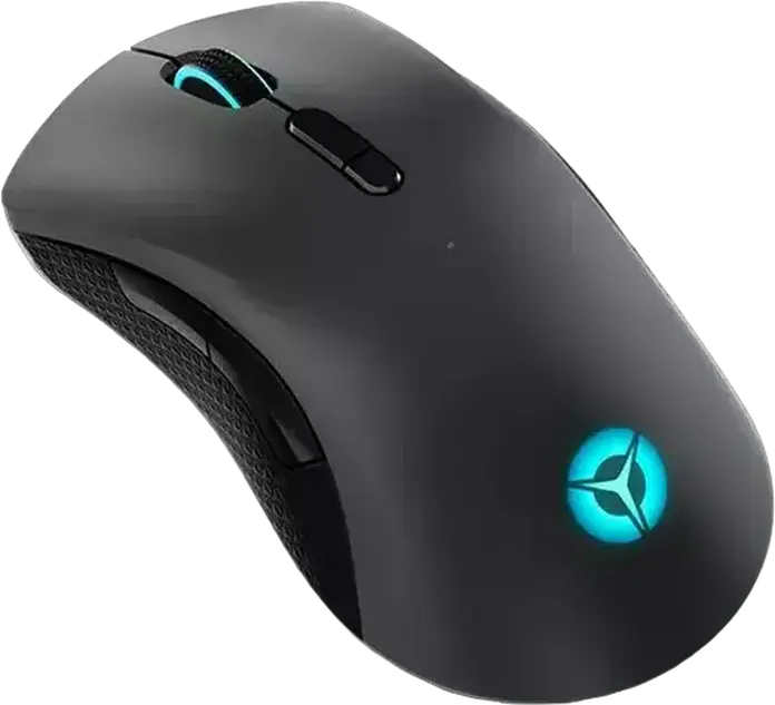 Mouse Gaming Wireless Lenovo Legion M600, Senzor Pixart 3335 16000 DPI, Conectivitate 2.4GHz/Bluetooth/USB-C, Ambidextru, 9 Butoane, RGB, Negru/Gri