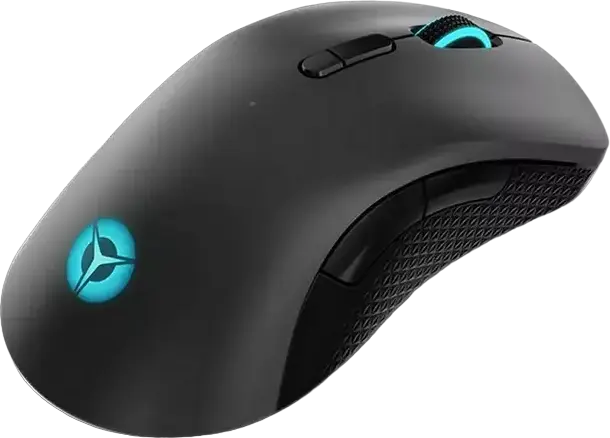 Mouse Gaming Wireless Lenovo Legion M600, Senzor Pixart 3335 16000 DPI, Conectivitate 2.4GHz/Bluetooth/USB-C, Ambidextru, 9 Butoane, RGB, Negru/Gri