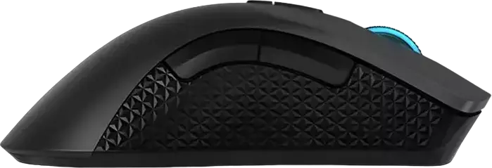 Mouse Gaming Wireless Lenovo Legion M600, Senzor Pixart 3335 16000 DPI, Conectivitate 2.4GHz/Bluetooth/USB-C, Ambidextru, 9 Butoane, RGB, Negru/Gri