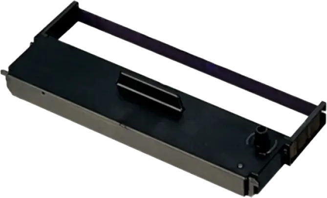 Epson S015307 Black Ribbon Cartridge for Epson LQ-630, Epson LQ-630S Dot Matrix Printers, 14.0m Length, 4 Million Characters
