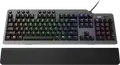 Lenovo Legion K500 RGB Mechanical Gaming Keyboard, Red Switches, Wired USB, Full-sized, Detachable Palm Rest, Programmable Keys, Black