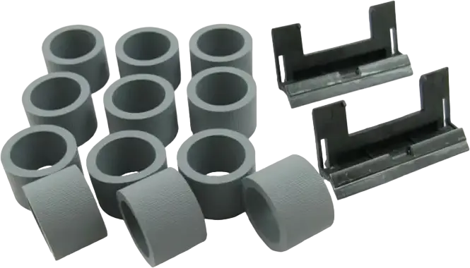 Kodak 1241066 Feeder Consumables Kit for Kodak i100, i200, i1400 series scanners, Set of 29 pieces including Feed and Separation Modules, Rollers