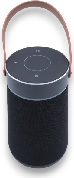 Портативная Bluetooth-колонка ZEALOT S21, беспроводной цилиндрический динамик с интегрированным ремешком для переноски и верхними кнопками управления