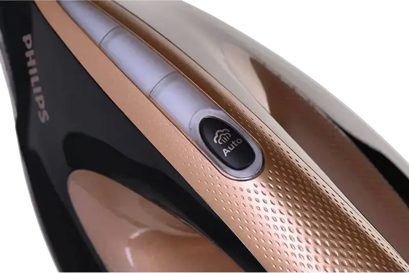 Парогенератор Philips PerfectCare Elite Plus GC9682/80, подошва T-ionicGlide, OptimalTEMP, датчик DynamiQ, резервуар 1.8 л, черный с золотом