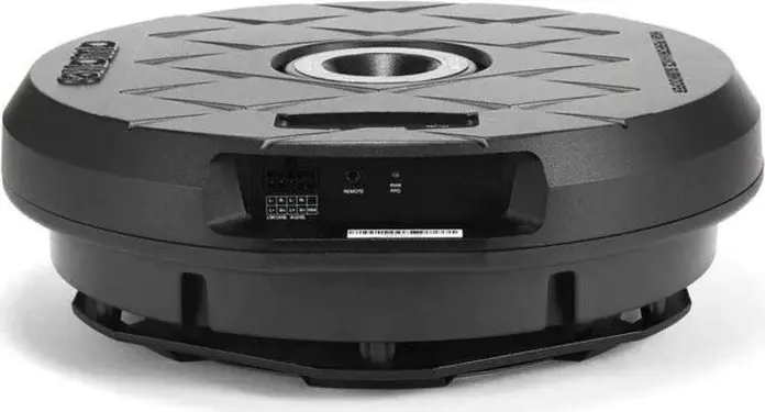 Subwoofer Activ AWAVE AST-10T 10 inch 200W RMS Clasa D pentru Spare wheel from 15 inches cu Controler Remote