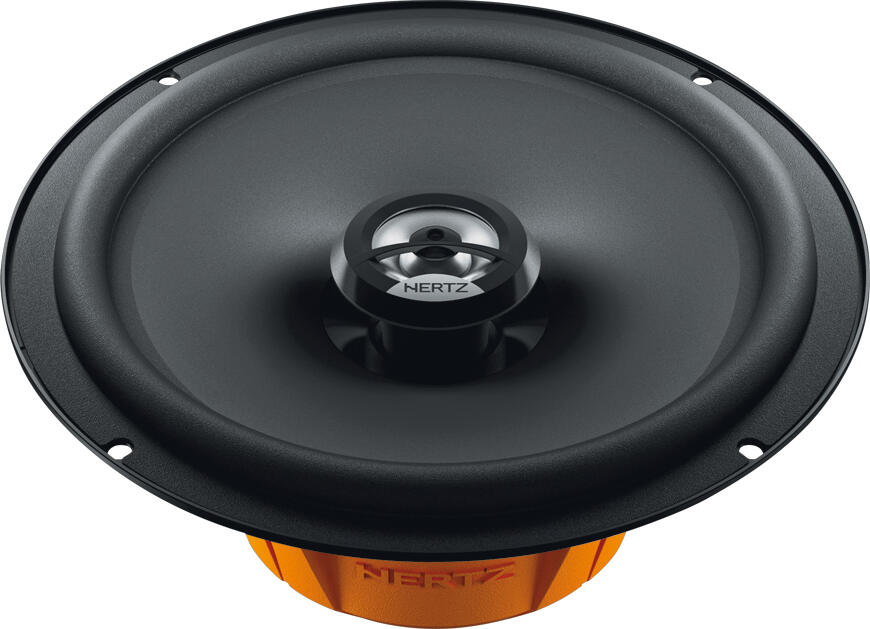 Hertz DCX 165.3 Dieci 2-Way Coaxial Car Speakers 165mm 60W RMS 120W Peak 4 Ohm 93dB Sensitivity