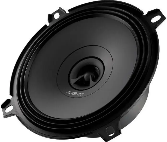 Audison APX 5 2-Way Coaxial Speakers 130mm 5.25 inch 50W RMS 150W Peak 4 Ohm 70Hz-23kHz Water-Repellent Cellulose Cone