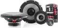 Focal 165AS3 3-Way Component Speaker Set, 165mm Woofer, 80mm Midrange, tn43 Tweeter, 80W Nominal Power, 160W Max, 55Hz-20kHz, 4 Ohm