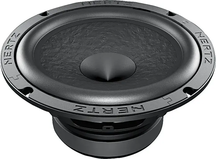 Hertz SV 200L SPL Show Woofer, 200 mm (8 in) Low-Frequency Driver, 250W RMS 500W Peak, 4 Ohm, V-cone Pulp Cone, 45-4500 Hz