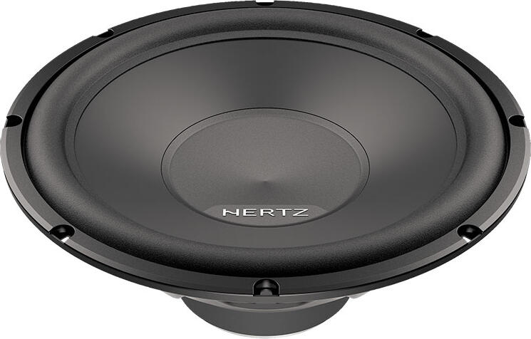 Subwoofer Auto Hertz Uno S 300 S4, 12 inch 300mm, 250W RMS 1000W Max, 4 Ohm, Membrana V-cone din Hartie Usora, Sensibilitate Ridicata