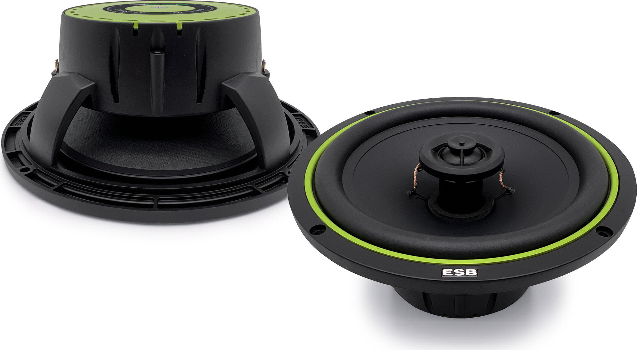 ESB 2.6C 2-Way Coaxial Car Speakers 165mm 6.5 inch 80W 4 Ohm 2000 Series High Sensitivity 91.5dB