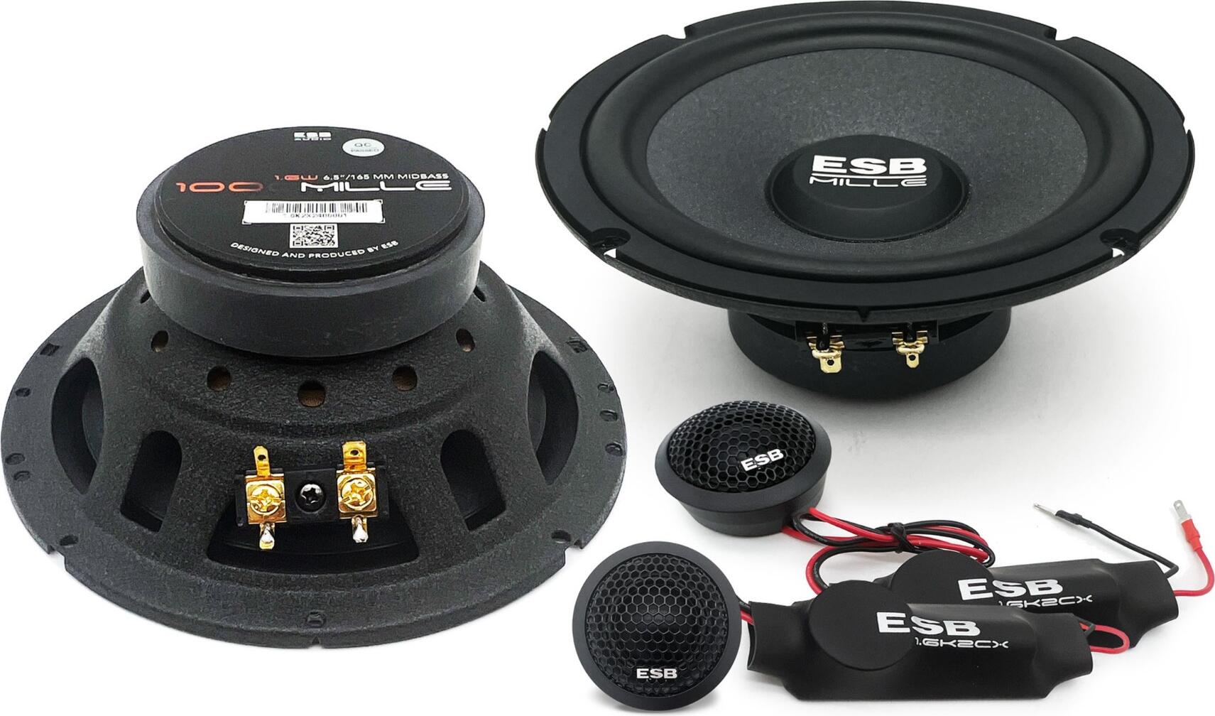 ESB 1.6K2X — двухполосная компонентная акустика