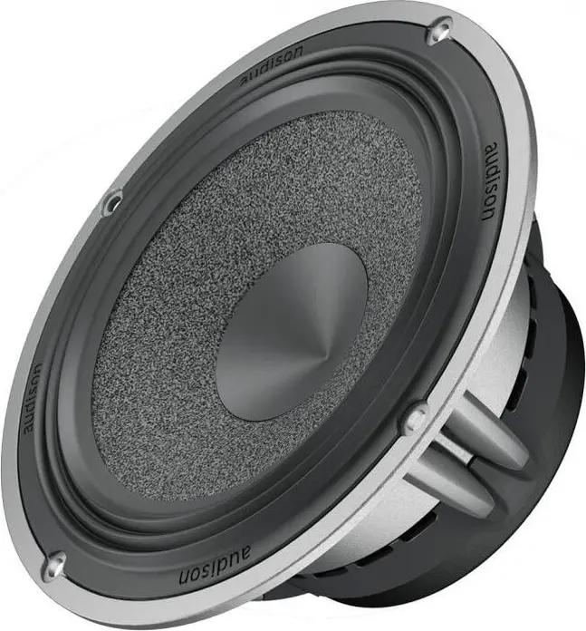 Difuzor Mid-Bass Audison AV 6.5, Woofer 165mm din Celuloză Presată, Coș din Aluminiu Turnat, Bobină CCAW, Sistem Audio Auto High-End