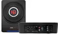 ESB HR 10 US Active Underseat Car Subwoofer, 10 inch 250mm Driver, 130W RMS 260W Max, Class AB Amplifier, Aluminum Housing, Low/High Level Inputs