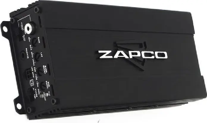 Zapco ST-501D SQ MINI Mono Class D Subwoofer Amplifier, 530W at 1 Ohm, 180W at 4 Ohm, LPF, Bass Boost, Subsonic Filter, Micro Chassis