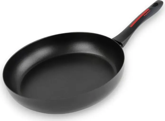 Baroly Forged Aluminium Frying Pan, 3-Layer Mineral Non-Stick Coating, Induction Compatible, Ergonomic Handle, 24cm