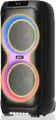 K-Max 1020 Portable Tower Speaker with Dual Drivers, RGB Ring Lighting and Bottom LED Strip