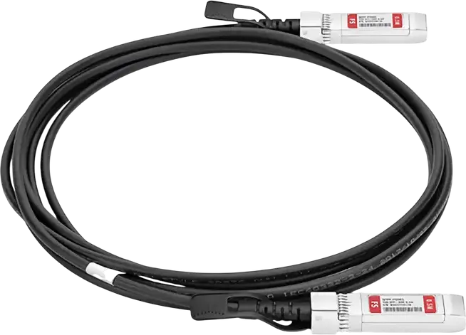 Cablu de atașare directă (DAC) Gigalight GPP-PC192-30D05C SFP+ la SFP+, 10 Gb/s, 0.5 m, Negru