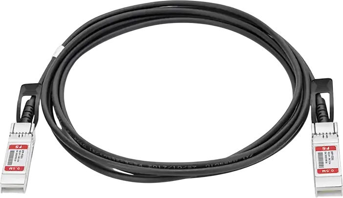 Cablu de atașare directă (DAC) Gigalight GPP-PC192-30D05C SFP+ la SFP+, 10 Gb/s, 0.5 m, Negru