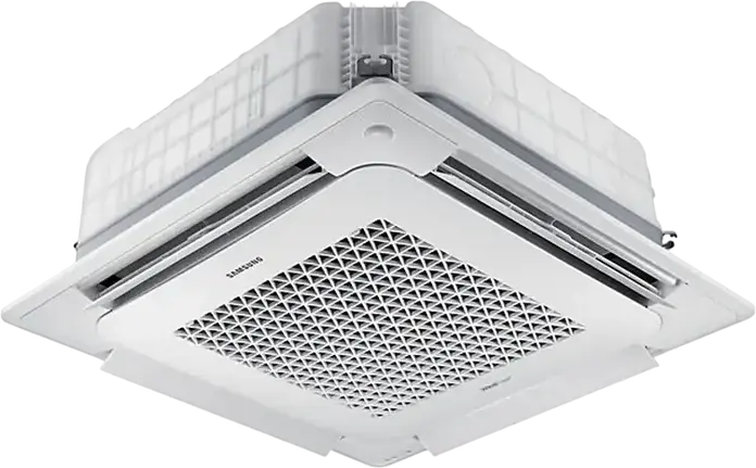 Unitate Interioara Aer Conditionat Samsung AC160BN4DEH WindFree Caseta de Tavan 4 Directii, Inverter, Racire 13.5 kW, Incalzire 18 kW, Alb, 380V