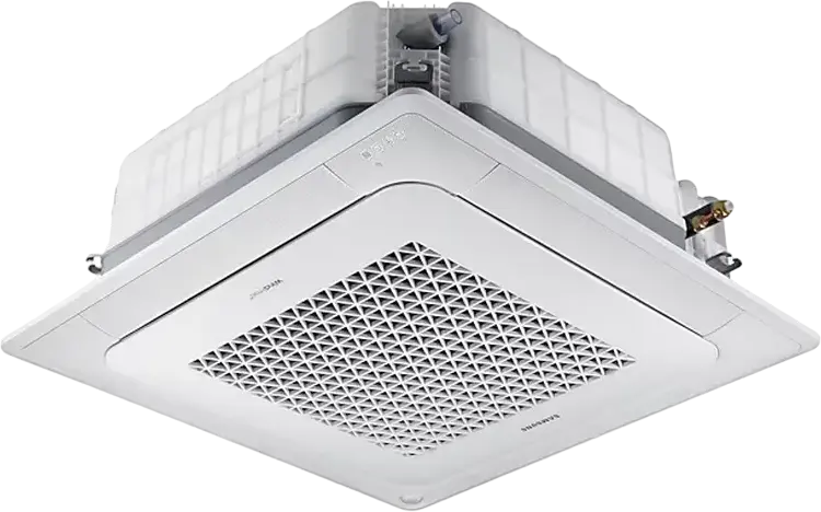 Unitate Interioara Aer Conditionat Samsung AC160BN4DEH WindFree Caseta de Tavan 4 Directii, Inverter, Racire 13.5 kW, Incalzire 18 kW, Alb, 380V