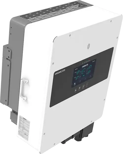 Invertor Solar Hibrid Trifazat CHISAGE ESS Mars-10G2-LE, Putere Nominală 10kW Maxima 15kW, Tensiune Baterie 48V, 2 MPPT, IP65, Alb