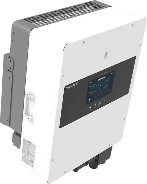 Invertor Solar Hibrid Trifazat CHISAGE ESS Mars-10G2-LE, Putere Nominală 10kW Maxima 15kW, Tensiune Baterie 48V, 2 MPPT, IP65, Alb