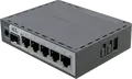 MikroTik hEX S (2025) E60iUGS Gigabit Router, ARM 32bit Dual-Core 950MHz CPU, 512MB RAM, 5x Gigabit Ethernet, 1x 2.5G SFP Port, USB 3.0, PoE-In/Out, Black