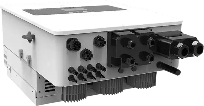 Invertor Hibrid Monofazic CHISAGE ESS Jup-6G2-LE, Putere Nominala 6kW Maxima 9kW, Baterie Low Voltage 48V, 2 MPPT, IP65, Ecran LCD Touch, Alb