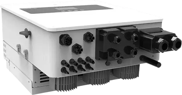 Invertor Hibrid Monofazic CHISAGE ESS Jup-6G2-LE, Putere Nominala 6kW Maxima 9kW, Baterie Low Voltage 48V, 2 MPPT, IP65, Ecran LCD Touch, Alb