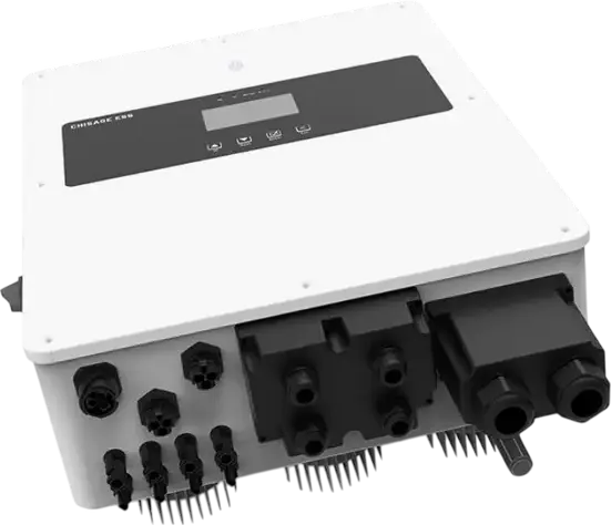 Invertor Hibrid Monofazic CHISAGE ESS Jup-6G2-LE, Putere Nominala 6kW Maxima 9kW, Baterie Low Voltage 48V, 2 MPPT, IP65, Ecran LCD Touch, Alb