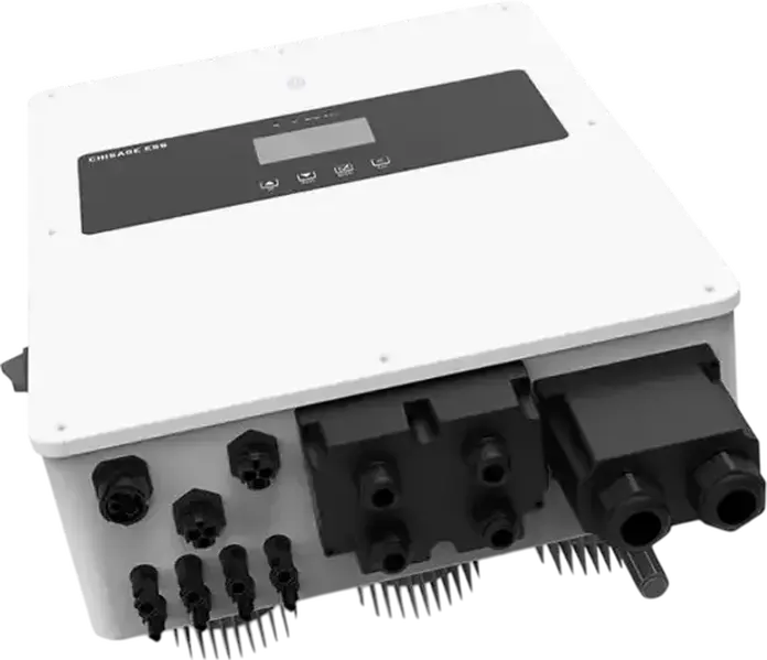 Invertor Hibrid Monofazic CHISAGE ESS Jup-6G2-LE, Putere Nominala 6kW Maxima 9kW, Baterie Low Voltage 48V, 2 MPPT, IP65, Ecran LCD Touch, Alb