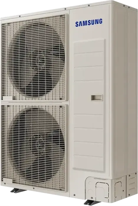 Unitate Exterioară Aer Condiționat Samsung AC160BXADGH, Tehnologie Digital Inverter, Răcire 16 kW / 45k BTU, Încălzire 20 kW, Refrigerant R-410A, Alb