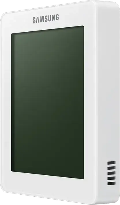 Samsung MWR-SH11N Wired Remote Controller for Air Conditioner, White, LCD Display, Wind-Free Mode, Timer and Sleep Functions, Wall-Mountable
