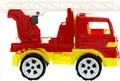 Set de 3 piese Vehicule de Constructii Jucarie - Camion de Pompieri cu Scara Rotativă, Camion de Salubritate cu Platformă Liftabilă, Betonieră cu Tobă Rotativă, 3+ ani