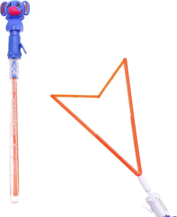 Bubble Toy 6611-1 with Bubble Solution and Wands, Non-Toxic Safe for Children and Adults, Indoor and Outdoor Use