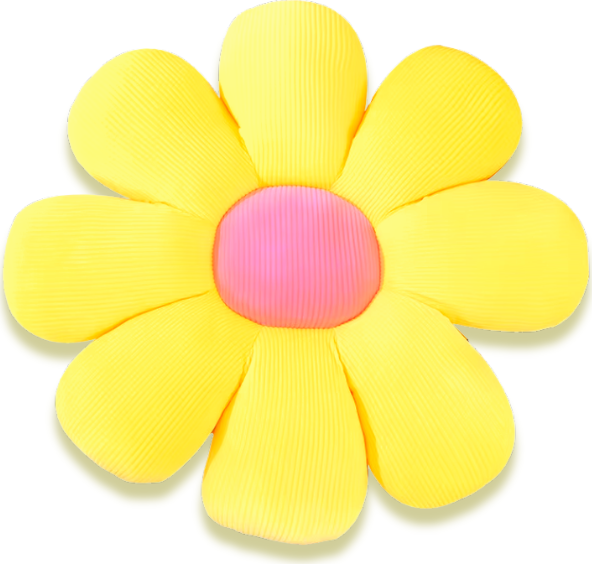 Pernă din catifea în formă de floare, 40x40 cm, husă detașabilă, pernă de podea florală lavabilă manual pentru sufragerie și creșă